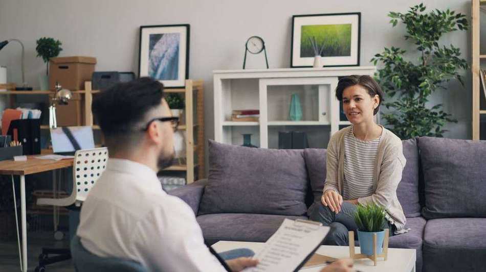 Education counsellor meeting with a student